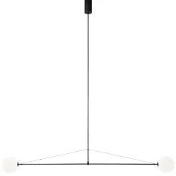 Michael Anastassiades Mobile Chandelier 2, svart patinerad mässing