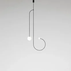 Michael Anastassiades Mobile Chandelier 11, svart patinerad mässing