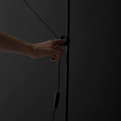 Midgard AYNO L golvlampa, 3000K, svart