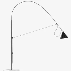 Midgard AYNO L golvlampa, 2700 K, svart