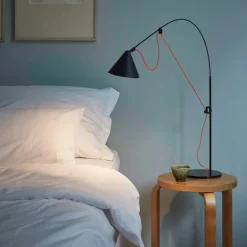 Midgard AYNO S bordslampa, 3000K, svart - orange