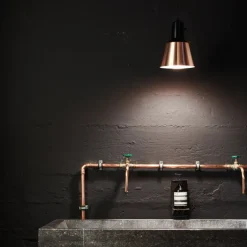 Midgard K831 hänglampa, koppar