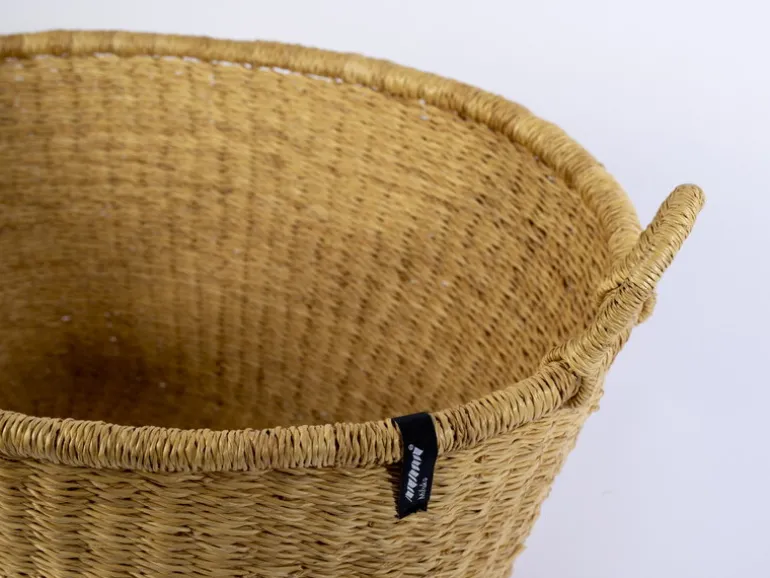 Mifuko Bolga tvättkorg, XXL, natur