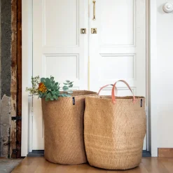 Mifuko Kiondo golvkorg, XL, brun