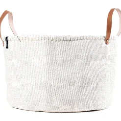 Mifuko Kiondo marknadskorg, XXL, vit