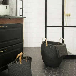 Mifuko Kiondo marknadskorg, XL, svart