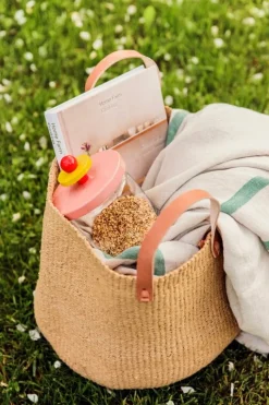 Mifuko Kiondo shoppingväska, M, brun