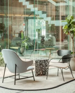 Miniforms Chap sidobord, Palladio Moro-marmor