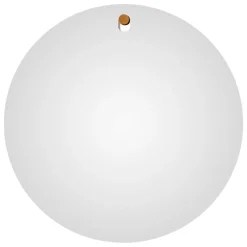 Miniforms Middle Brothers spegel, rund, 90 cm, bok