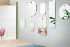 Miniforms Middle Brothers spegel, 65 x 95 cm, bok