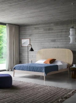 Miniforms Shiko Wien säng, ask - Vienna straw