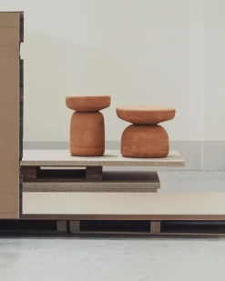 Miniforms Tototò sidobord, terrakotta