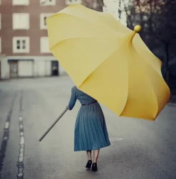 Mirlo Parasoll, ljusgul