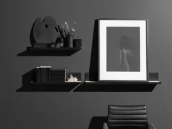 Mizetto Edit 6 hylla, svart