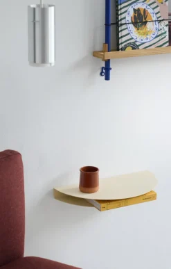 Moebe Half Moon hylla, stor, sand