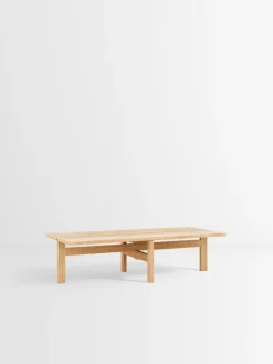 Moebe Rectangular soffbord, 115 cm, ek