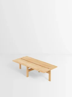 Moebe Rectangular soffbord, 115 cm, ek