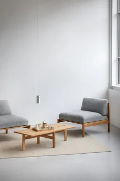 Moebe Rectangular soffbord, 115 cm, ek