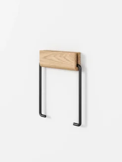 Moebe Toalettpappershållare, ek - svart