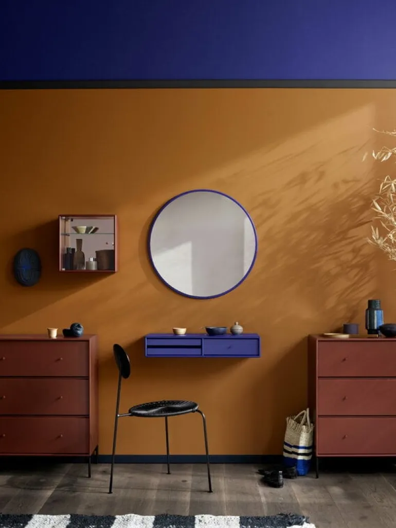 Montana Furniture Around spegel, 69,6 cm, 151 Rhubarb