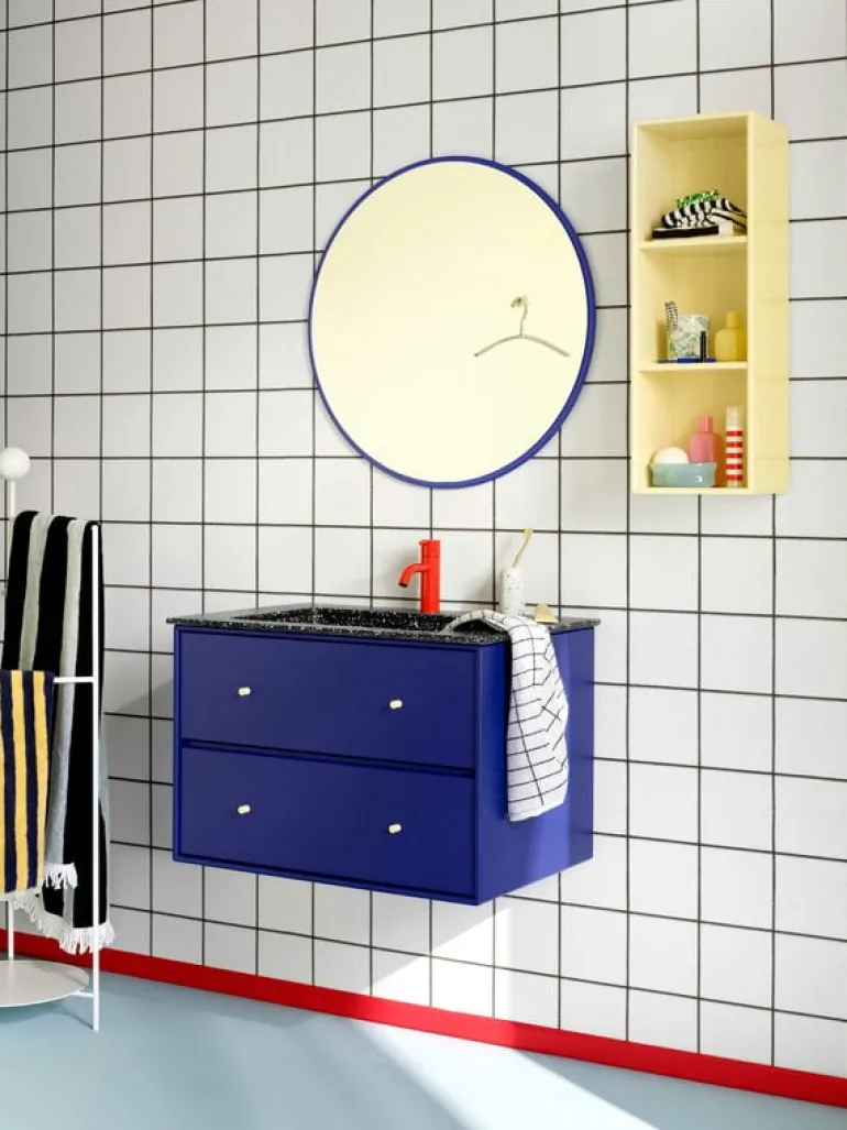 Montana Furniture Around spegel, 69,6 cm, 151 Rhubarb