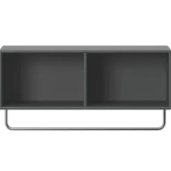 Montana Furniture Coat hatthylla med klädhängare, 04 Antracite