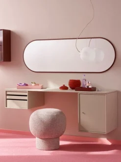 Montana Furniture Figure väggspegel, 141 Truffle