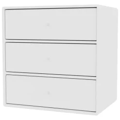 Montana Furniture Montana Mini modul med 3 lådor, 101 New White