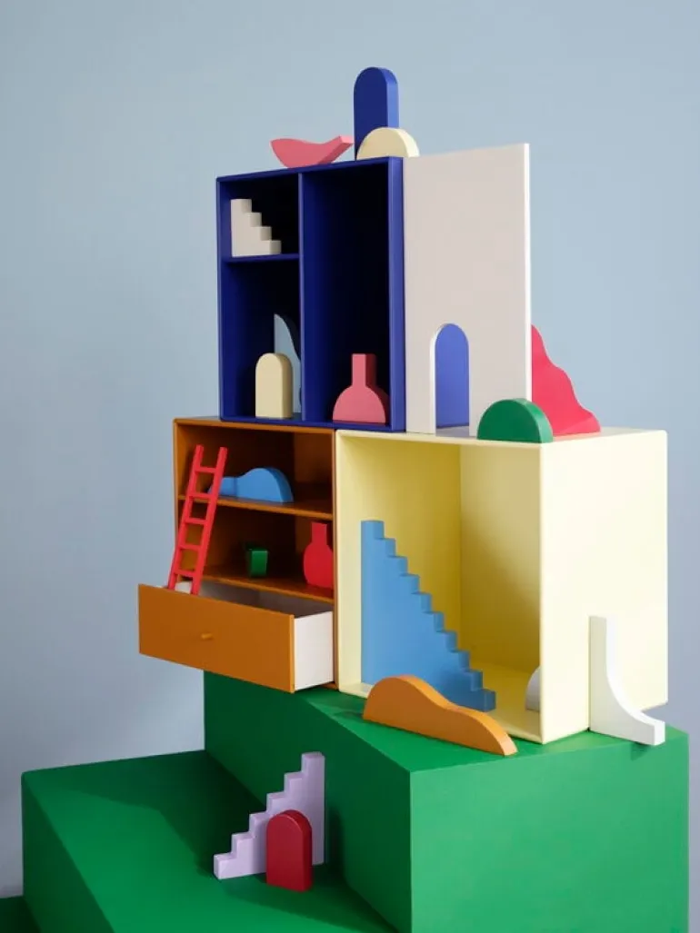 Montana Furniture Montana Mini modul med hyllor, 161 Mist