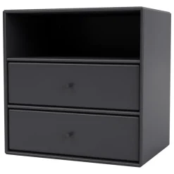 Montana Furniture Montana Mini modul med 2 lådor, 04 Anthracite