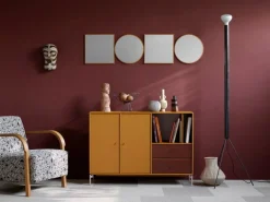 Montana Furniture Montana fyrkantig minispegel, 04 Antracit