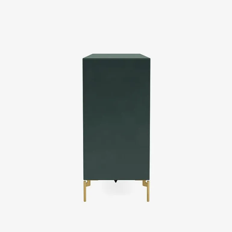 Montana Furniture Pair sideboard, mässingsben - 163 Svart jade