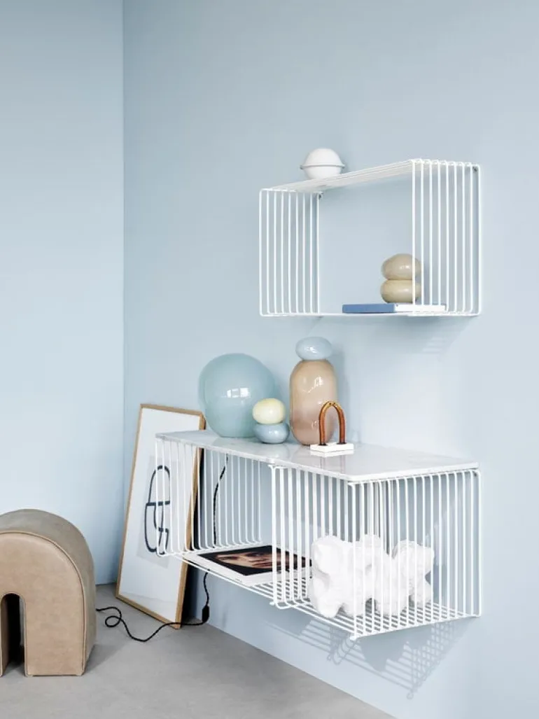 Montana Furniture Panton Wire Single modul, djup 34,8 cm, 38 Snow