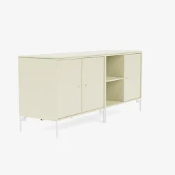 Montana Furniture Save låg sideboard, Snow ben - 150 Vanilla