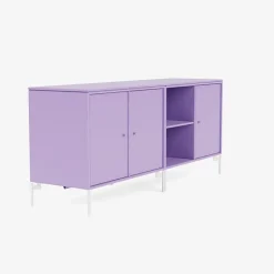 Montana Furniture Save låg sideboard, Snow ben - 164 Iris