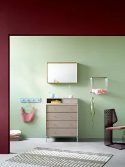 Montana Furniture Shelfie spegel, 46,8 x 69,6 cm, 136 Pine