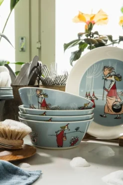 Moomin Arabia Moomin skål, Fillifjonkan, grå