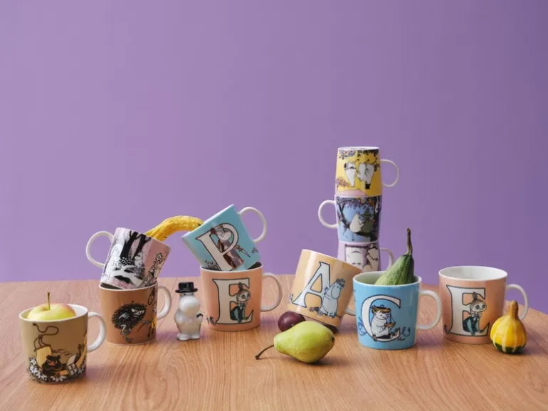 Moomin Arabia Mumin mugg, 0,4 l, ABC, E