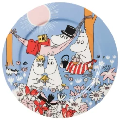 Moomin Arabia Mumin serveringsfat, 30 cm, Familjetid