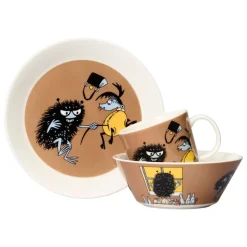 Moomin Arabia Mumin skål, Stinky i aktion