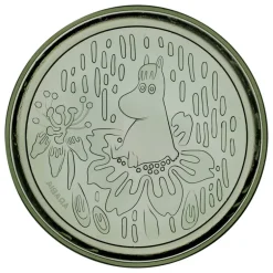 Moomin Arabia Mumin tallrik, 15,5 cm, tallgrön