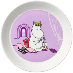 Moomin Arabia Mumin tallrik 19 cm, Snorkfröken, lila