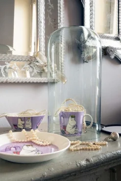 Moomin Arabia Mumin tallrik 19 cm, Snorkfröken, lila