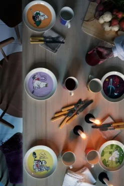 Moomin Arabia Mumin tallrik 19 cm, Snorkfröken, lila