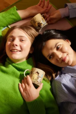 Moomin Arabia Muminmugg, Bisamråttan, beige