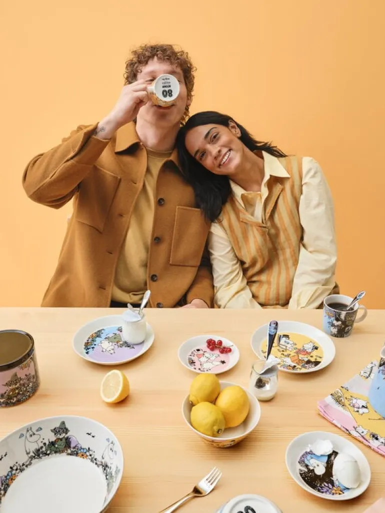 Moomin Arabia Muminmugg, Familjetid