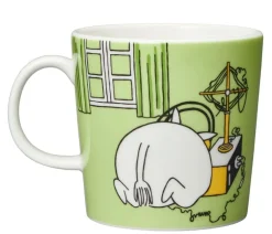 Moomin Arabia Muminmugg, Mumintrollet, grön