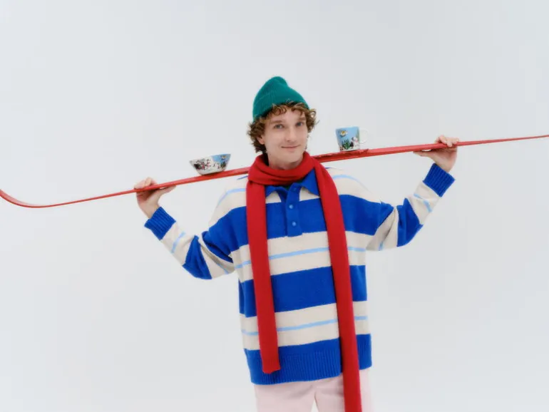 Moomin Arabia Muminmugg, Skidbacken