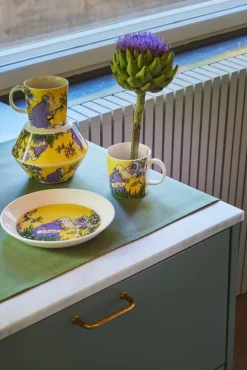 Moomin Arabia Mumintallrik, Hemulen, gul