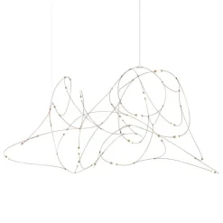 Moooi Flock of Light 21 taklampa, brons